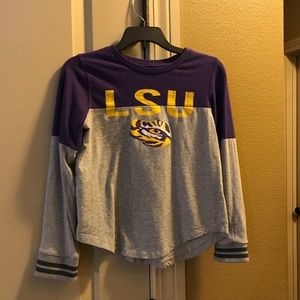 LSU little girl shirt